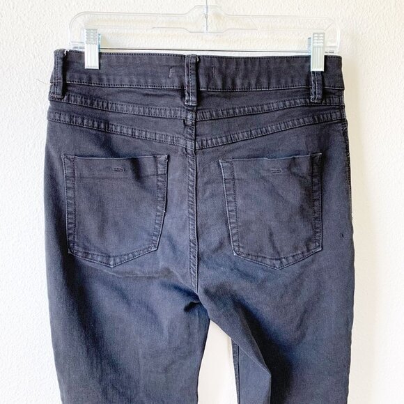 Free People Black Pocket Front Skinny Jeans 28 - Picture 7 of 10